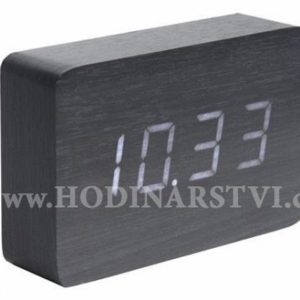 LED budík – hodiny Karlsson 5653BK 15cm