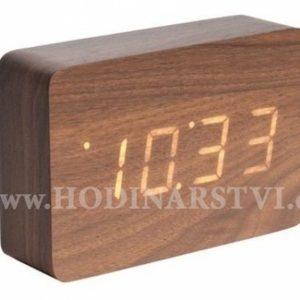 LED budík – hodiny Karlsson 5653DW 15cm