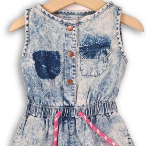 Overal dívčí letní, Minoti, BEACH 5, modrá – 92/98 | 2/3let