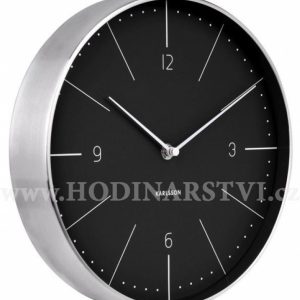 Hodiny Karlsson 5682BK 28cm