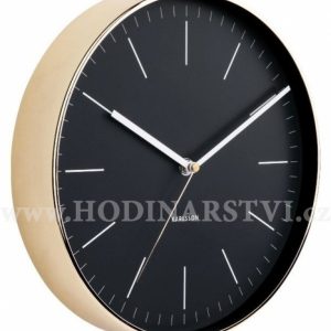 Hodiny Karlsson 5695BK 28cm