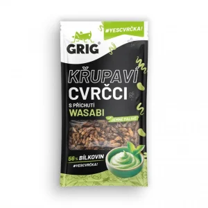 Grig Křupaví cvrčci – wasabi 13 g