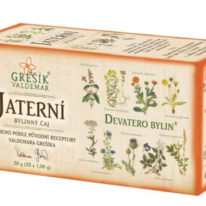 Grešík Devatero bylin Čaj Jaterní 20x1g