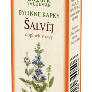Grešík Bylinné kapky Šalvěj 50ml