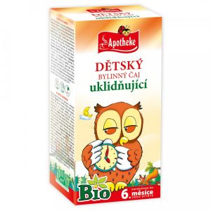 Apotheke Dětský čaj BIO Uklidňující 20×1,5g
