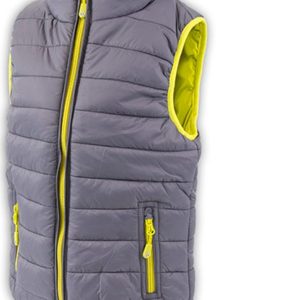 vesta extra lehká nylonová, Pidilidi, PD1086-09, šedá – 98 | 3roky