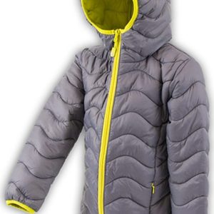 bunda extra lehká nylonová, Pidilidi, PD1087-09, šedá – 98 | 3roky