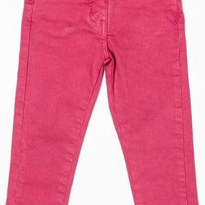 Kalhoty dívčí, Minoti, GLITTER 9, růžová – 86/92 | 18-24m