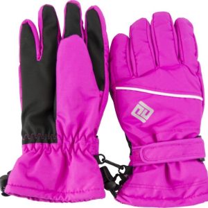 rukavice prstové dětské, Pidilidi, PD0999-03, růžová – 140/146 | 10/11let