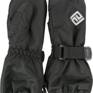 rukavice palcové dětské prodloužené, PD0832-10, černá – 128/134 | 8/9let