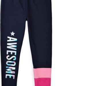 Legíny dívčí sportovní, Minoti, Awesome 7, modrá – 98/104 | 3/4let