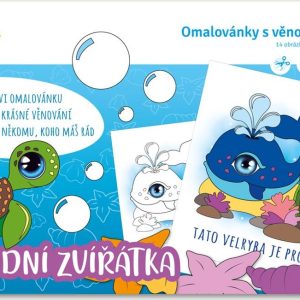 Vymaluj přání – vodní zvířátka, Kresli.to, W011345
