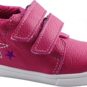 dívčí celoroční obuv J022/M/V – hvězdy růžová, jonap, růžová – 22