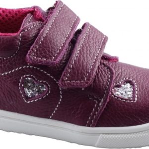 dívčí celoroční obuv J022/M/V – srdce vínová, jonap, vínová – 21