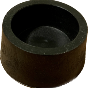 Vagnerpool Černá plastová opěrná zátka bazénového žebříku 1ks