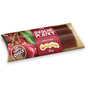 Ovocňák Ovocné plátky jablko višeň 20 g