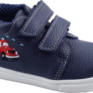chlapecká celoroční obuv J022/M/V – hasiči, jonap, tmavě modrá – 22
