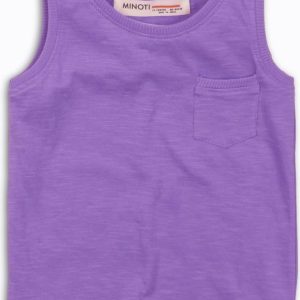 Tílko dívčí, Minoti, 2VEST03, fialová – 92/98 | 2/3let