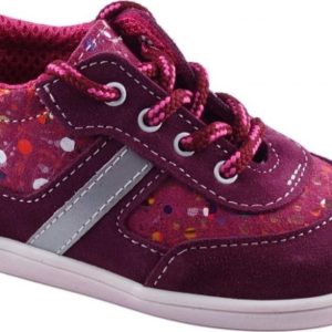 dívčí celoroční vycházková obuv J051/S/ligth vínová tisk, Jonap, vínová – 21