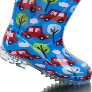 chlapecké holínky PVC – potisk autíčka, Pidilidi, PL0092-04, modrá – 31