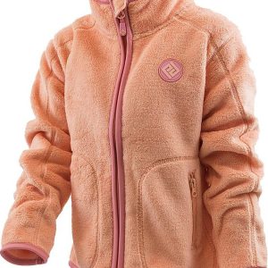 mikina dětská chlupatá se stojáčkem, Pidilidi, PD1093, oranžová – 98 | 3roky