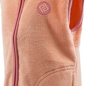 vesta dívčí chlupatá, Pidilidi, PD1094, oranžová – 98 | 3roky