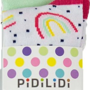 ponožky dívčí – 3pack, Pidilidi, PD0126, Holka – 38-39