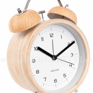 Designový budík 5710WH Karlsson 21cm