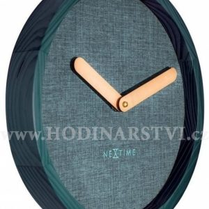Designové nástěnné hodiny 3155tq Nextime Jeans Calm 30cm
