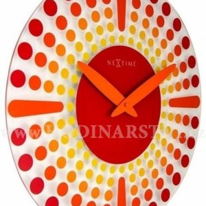 Designové nástěnné hodiny 8182ro Nextime Dreamtime 43cm