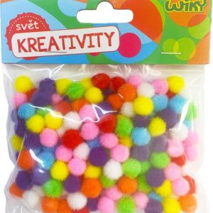 Pom pom 10mm, 180ks, W011809