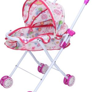 Hluboký kočárek pro panenky, Wiky, W114535