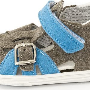dětské sandály J009/S šedá/modrá, Jonap, šedá – 18