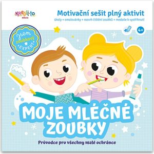 Moje mléčné zoubky – Motivační sešit plný aktivit, Kresli.to, W015125
