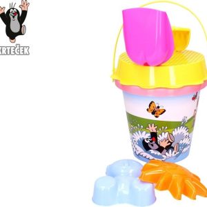 Písek sada Krtek 1,5 L růžová, Wiky, W013251