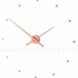 Hodiny Nomon OJ starorůžové 80cm