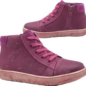 boty dívčí celoroční, Bugga, B00138-06, fialová – 27