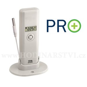 Bezdrátové čidlo teploty s teplotní kabelovou sondou TFA 30.3313.02 pro WEATHERHUB