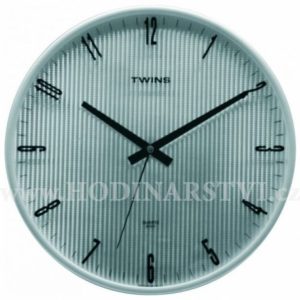 Hodiny Twins 7911 silver 31cm