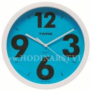 Hodiny Twins 903 blue 26cm