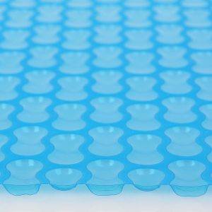 Poolservis Bazénová solární plachta na bazén modrá 400mic – na míru ŠÍřka: 3 metry, Délka: 7,5m