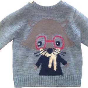 Svetr chlapecký, Minoti, RACCOON 9, kluk – 74/80 | 9-12m