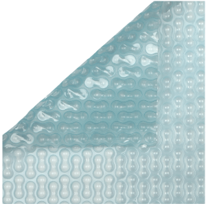 Poolservis Bazénová solární plachta na bazén průhledná 500mic -Transparetní na míru ŠÍřka: 3 metry, Délka: 4,5m