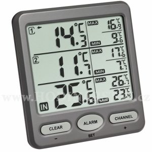 Bezdrátový teploměr TFA 30.3062.10 TRIO