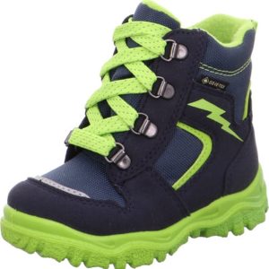 chlapecké zimní boty šněrovací HUSKY1 GTX, Superfit, 1-000048-8010, zelená – 28
