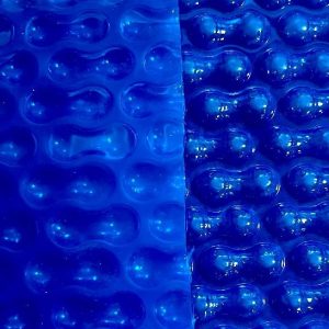 Poolservis Bazénová solární plachta na bazén modrá 500mic – na míru ŠÍřka: 3 metry, Délka: 1,5m