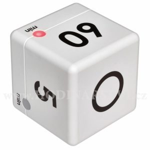 Digitální časovač TFA 38.2032.02 CUBE – bílý