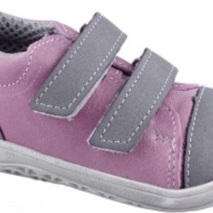 dívčí celoroční barefoot obuv J-B16/M/V růžová, jonap, růžová – 24