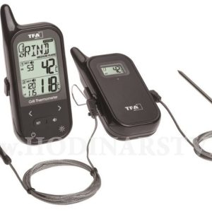 Bezdrátový vpichový teploměr se dvěma sondami TFA 14.1511.01 Küchen-Chef TWIN