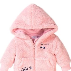 Mikina dívčí s kapucí chlupatá, Minoti, Magical 5, růžová – 92/98 | 2/3let
